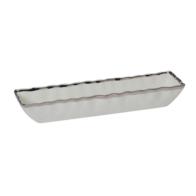 UPC 730384204748 product image for Certified International Regency Silver Cracker Tray, Multi | upcitemdb.com