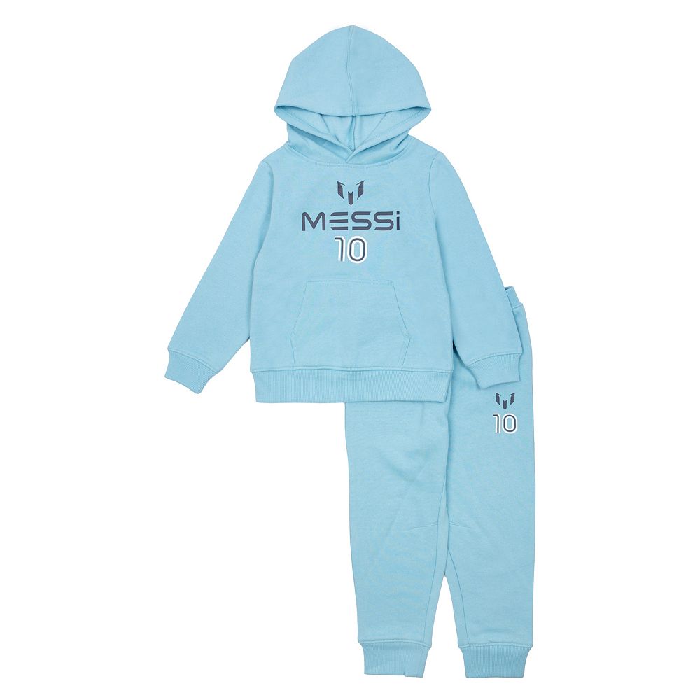 Boys 4-7 Messi World 10 2-Piece Hoodie & Pants Set