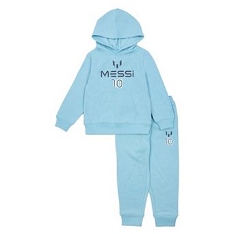 Boys 4-7 Messi World 10 2 pc Hoodie & Pants Set