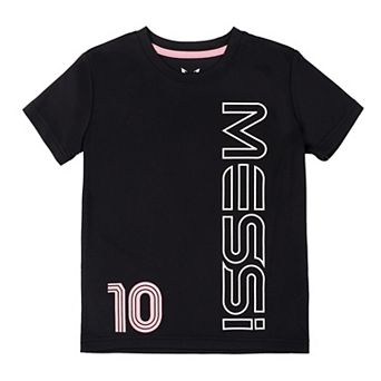 Boys 4-7 Messi Logo Short Sleeve Top