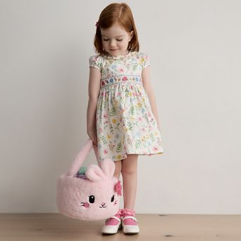 Baby & Toddler Girl Bonnie Jean Botanical Smocking Dress