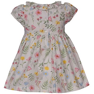 Baby & Toddler Girl Bonnie Jean Botanical Smocking Dress