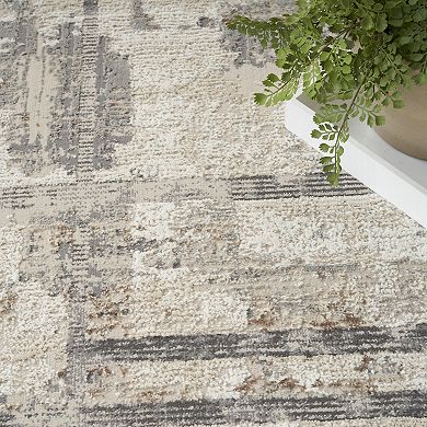Nourison Eco-Friendly Modern Linear Indoor Area Rug