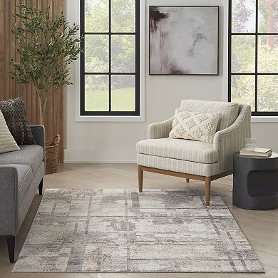 Nourison Eco-Friendly Modern Linear Indoor Area Rug