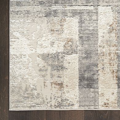 Nourison Eco-Friendly Modern Linear Indoor Area Rug
