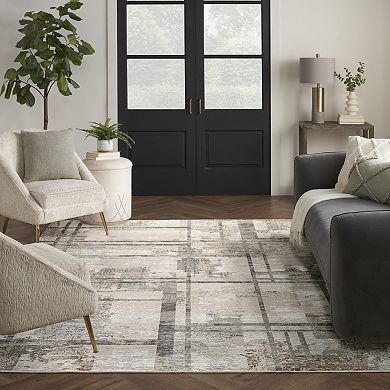 Nourison Eco-Friendly Modern Linear Indoor Area Rug