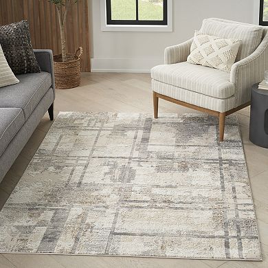 Nourison Eco-Friendly Modern Linear Indoor Area Rug