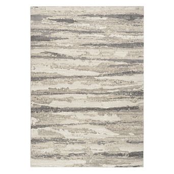 Nourison Eco-Friendly Modern Stripe Indoor Area Rug