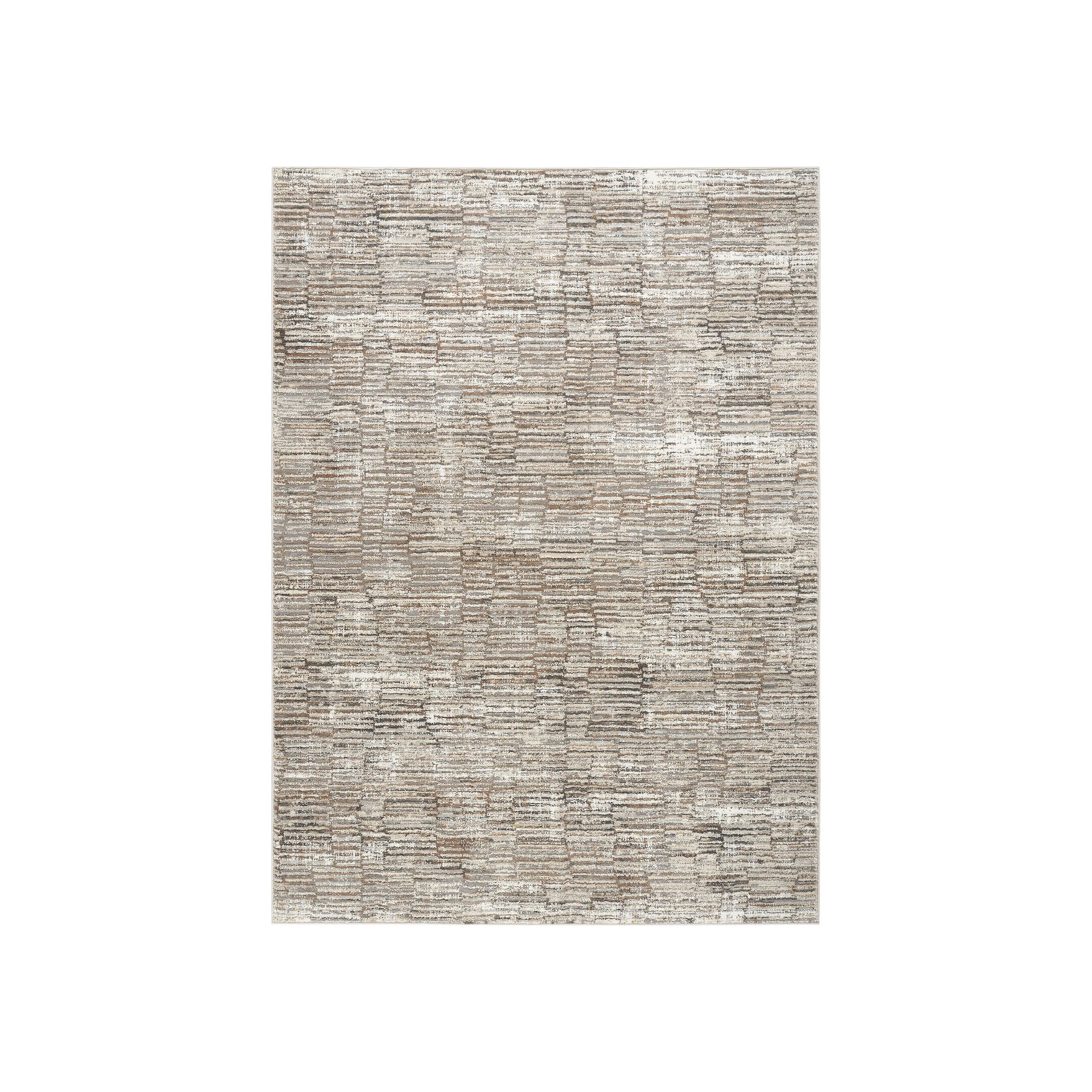 Nourison Eco-Friendly Modern Abstract Indoor Area Rug, Ivory Mocha