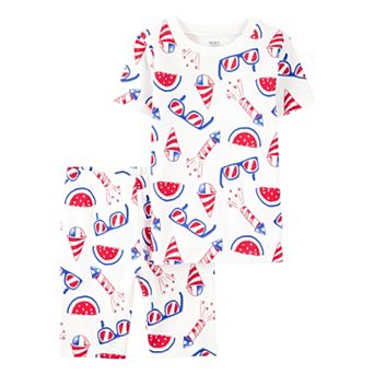 Kids 4-10 Carter's 2 pc 4th Of July Snug Fit Pajamas Set