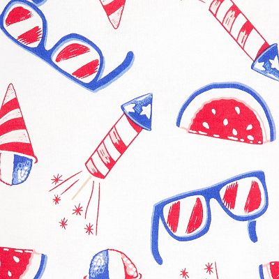 Kids 4-10 Carter's 2-pc 4th Of July Snug Fit Pajamas Set