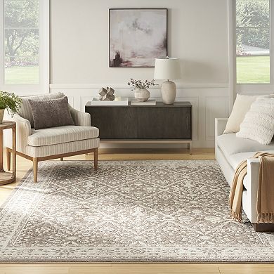 Nourison Renewed Vintage Floral Indoor Rug