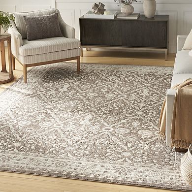 Nourison Renewed Vintage Floral Indoor Rug