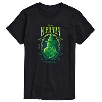 Big & Tall Wicked Elphaba Wicked Witch Of The West Graphic Tee
