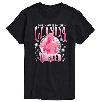Big & Tall Wicked Glinda You're Gonna Be Popular Graphic Tee
