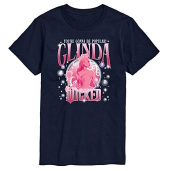 Big & Tall Wicked Glinda You're Gonna Be Popular Graphic Tee