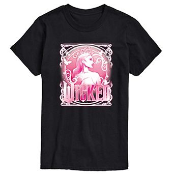 Big & Tall Wicked Glinda Portrait Graphic Tee