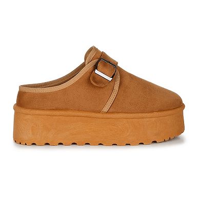 London Rag Ryeson Women's Platform Mules