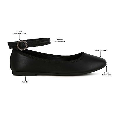 London Rag Danseur Women's Ballet Flats