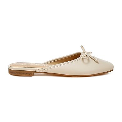 London Rag Eras Bow Slip-On Women's Flat Mules
