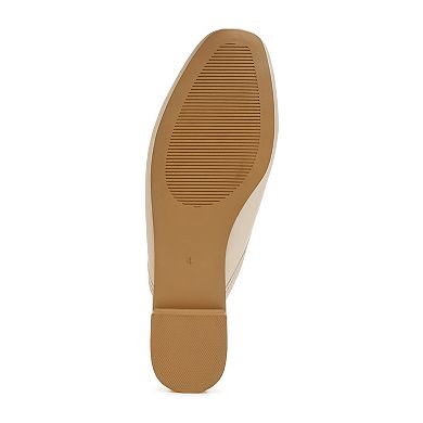 London Rag Eras Bow Slip-On Women's Flat Mules