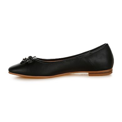 London Rag Enchanted Faux Leather Women's Casual Ballerinas