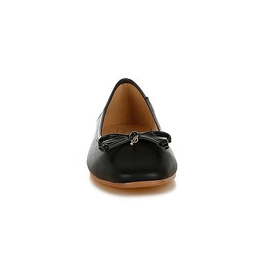 London Rag Enchanted Faux Leather Women's Casual Ballerinas