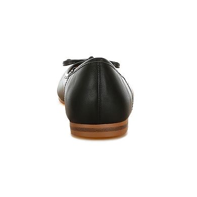 London Rag Enchanted Faux Leather Women's Casual Ballerinas