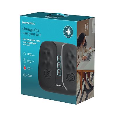 HoMedics Shiatsu Pulse Max Foot Massager with Heat
