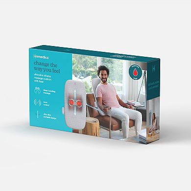 HoMedics Ultra Slim Shiatsu Massage Cushion with Heat