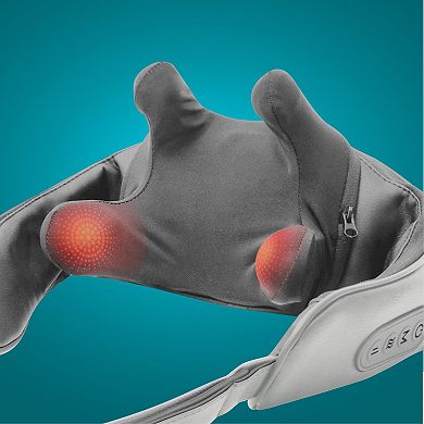 HoMedics Deep Kneading Rechargeable Neck & Shoulder Massager with Heat