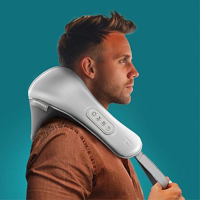 HoMedics Deep Kneading Rechargeable Neck & Shoulder Massager with Heat