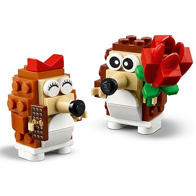 LEGO Hedgehog Picnic Date Animal Building Toy Set 40711 (166 Pieces)