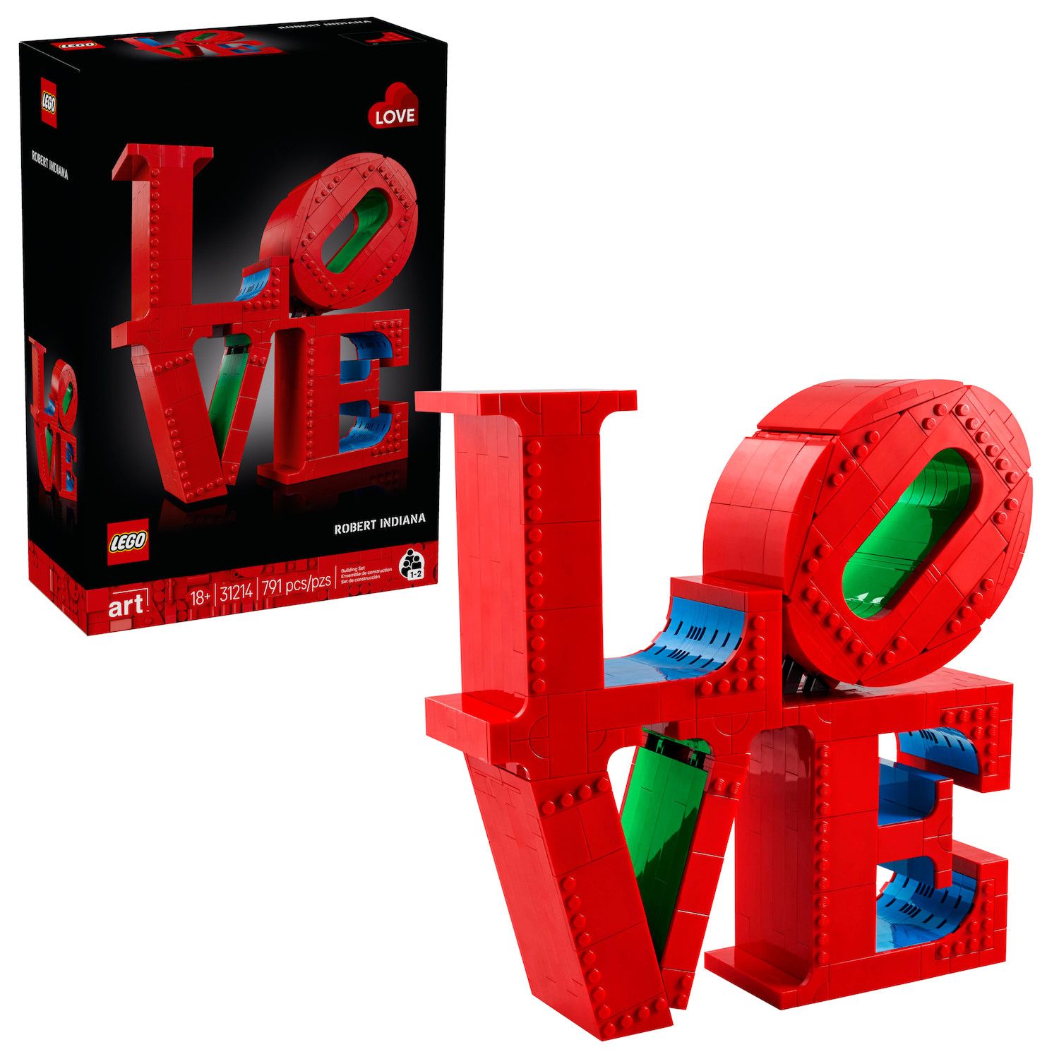Детский конструктор LEGO Art Love Collectible Building Set 31214 (791 Pieces) — фото 1