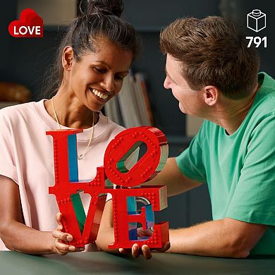 LEGO Art LOVE Collectible Building Set 31214 (791 Pieces)