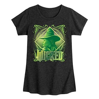 Girls 7-16 Wicked Elphaba Portrait Tee