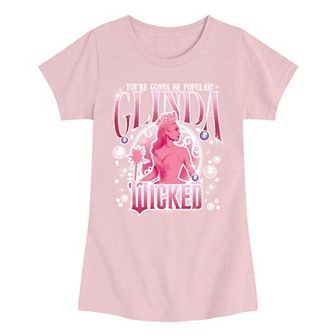 Girls 7-16 Wicked Glinda You're Gonna Be Popular Tee