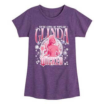 Girls 7-16 Wicked Glinda You're Gonna Be Popular Tee