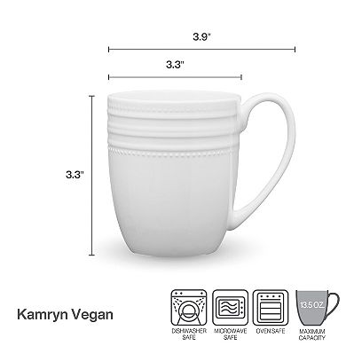 Mikasa Kamryn 4-Piece Mug Set