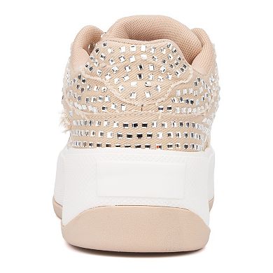 Olivia Miller Lunar Rays Women's Low Top Sneakers