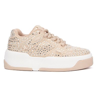 Olivia Miller Lunar Rays Women's Low Top Sneakers
