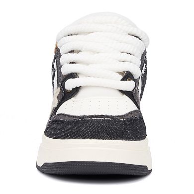 Olivia Miller Stars Women's Low Top Sneakers