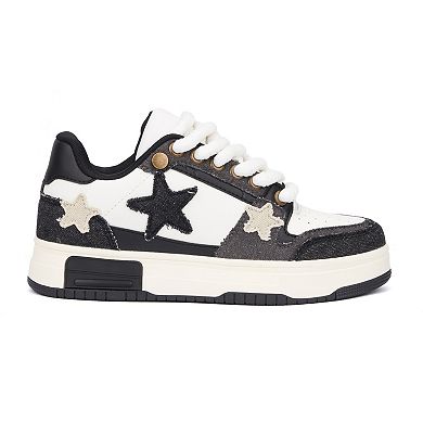 Olivia Miller Stars Women's Low Top Sneakers