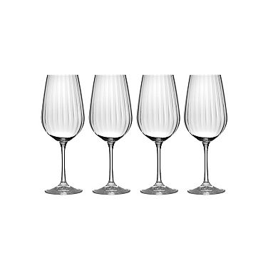 Mikasa Verve 4 pc Red Wine Glasses Set