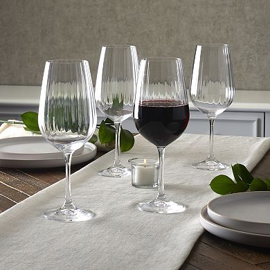 Mikasa Verve 4 pc Red Wine Glasses Set