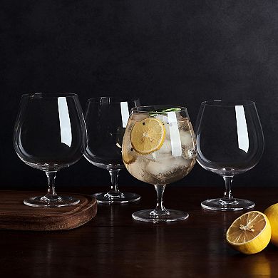 Mikasa Craft 4 pc Gin Balloon Glasses Set