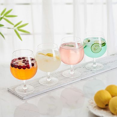 Mikasa Craft 4 pc Gin Balloon Glasses Set