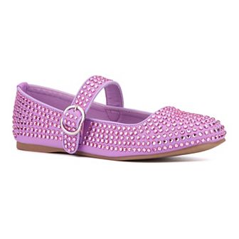 Olivia Miller Dawn Women's Embellished Maryjane Flats