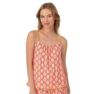 Women's Beauty Sleep Social 2-Piece Cozy Pajama Tank Top & Pajama Shorts Set
