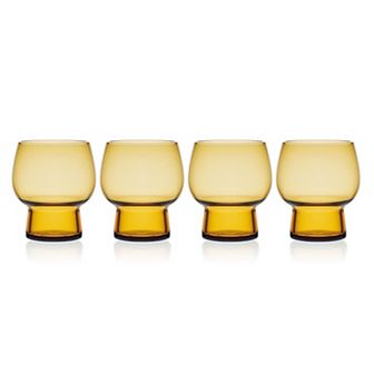 Mikasa Phoebe 4 pc Double Old Fashioned Glasses Set